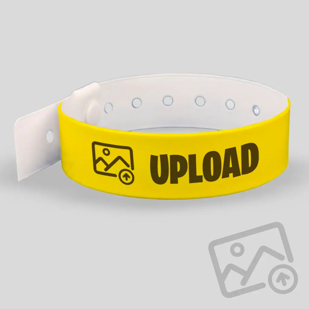 Vinyl Polsbandjes Model L | Eigen Upload