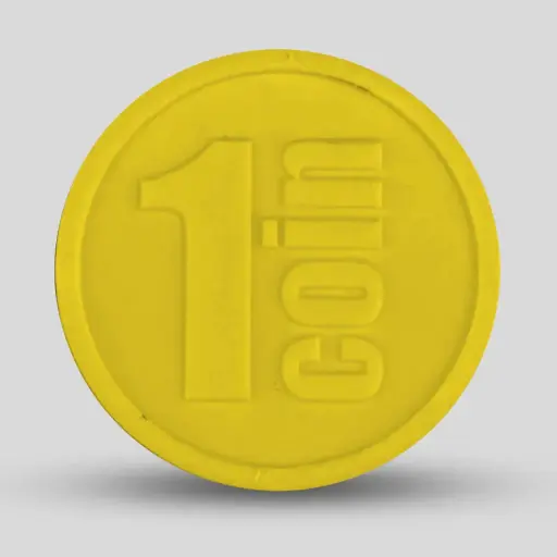 Relief Consumptiemunten 29mm | 1 Coin