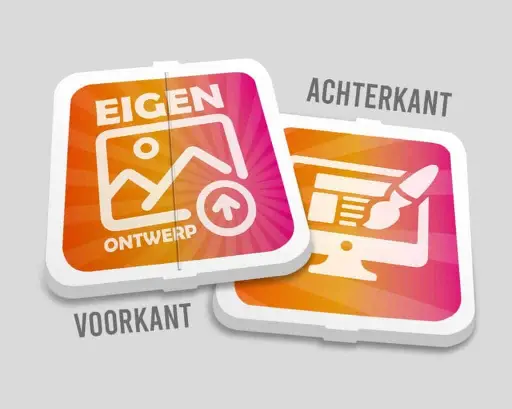 Breekmunten | Eigen ontwerp | Dubbelzijdige Bedrukking