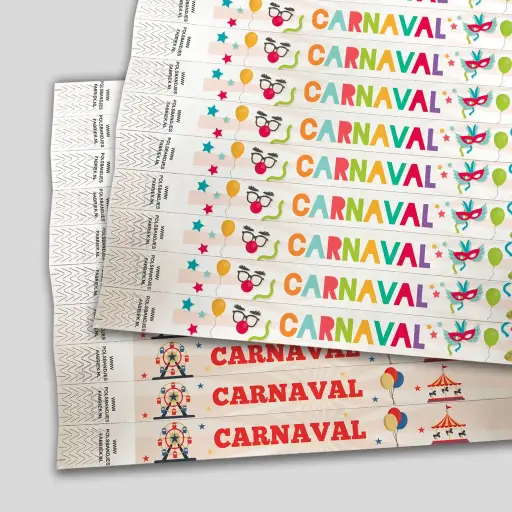 Tyvek Polsbandjes Carnaval